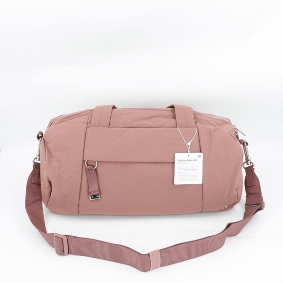 Lululemon On My Level Duffle Bag 16L Spiced Chai Pink OS - Picture 3 of 15